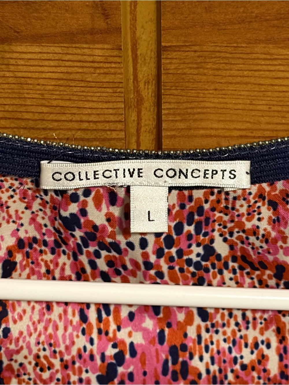 Collective Concepts Pink Multi-Print Racerback Tank - Picture 3 of 4